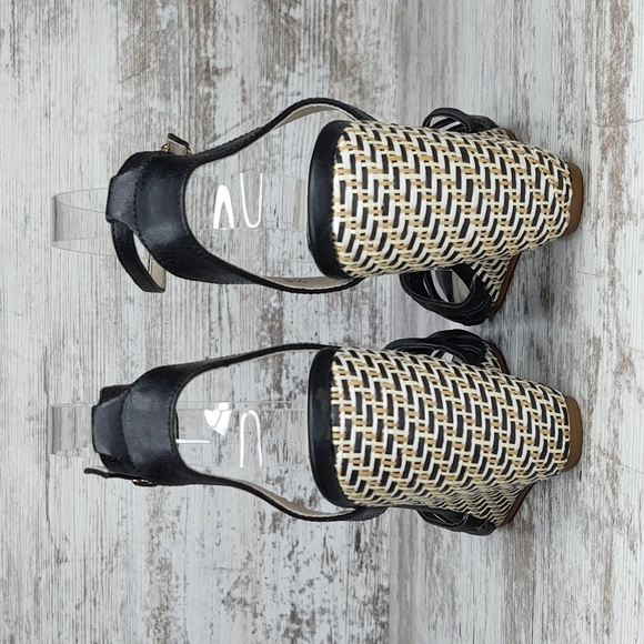 🟪NWOT Anthro Seychelles Huarache Wedge Sandal - Picture 11 of 16